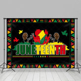 Aperturee - Aperturee Black Juneteenth Independence Day Photo Backdrop